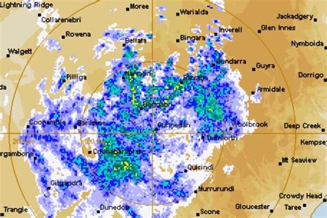 Weather Radar for Namoi .